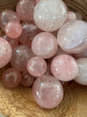 Star Rose Quartz Sphere 10-25mm